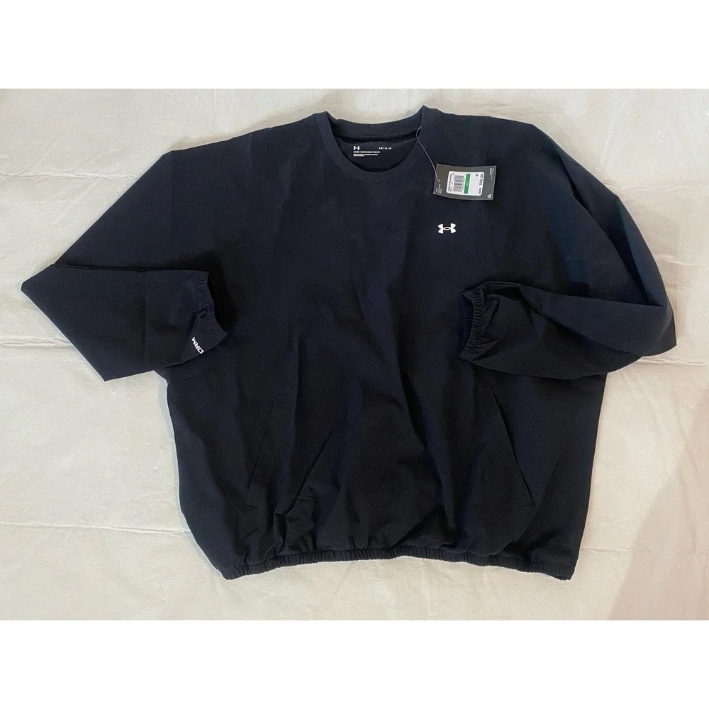 Under Armour Storm Loose NWT Womens Pullover Jacket Black Size Large